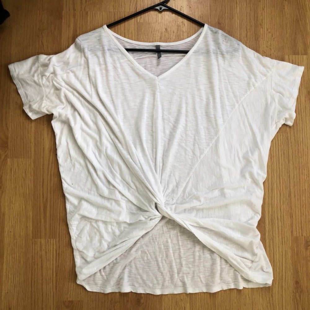 Casual White Tee